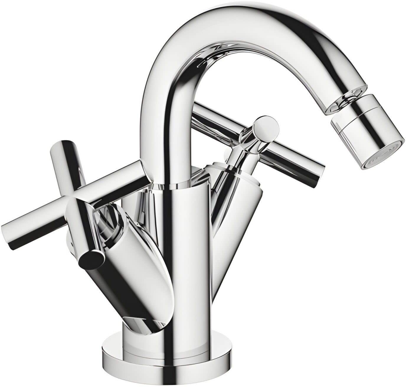 Dornbracht TARA Bidet-Einlochbatterie mit Ablaufgarnitur
