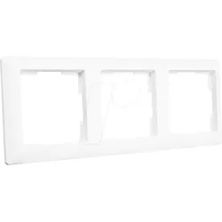 ION 80301314 - Abdeckrahmen 3-fach J1 Alpinweiß