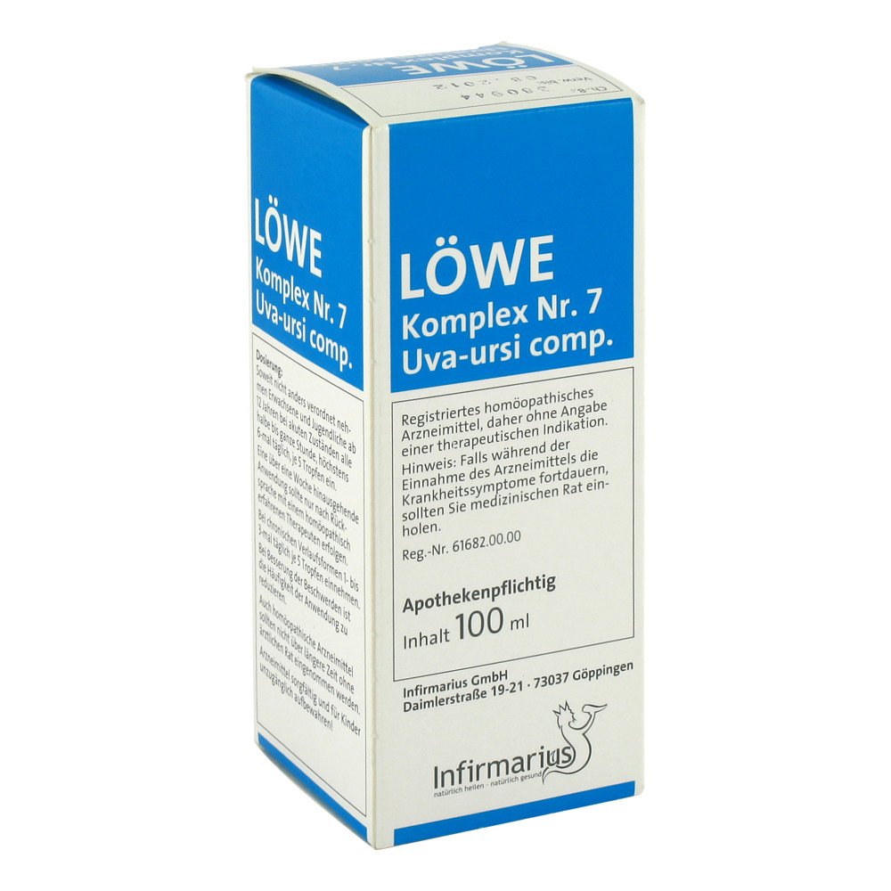 Infirmarius GmbH Löwe Komplex Nummer 7 Uva ursi compositus Tropfen 00163179