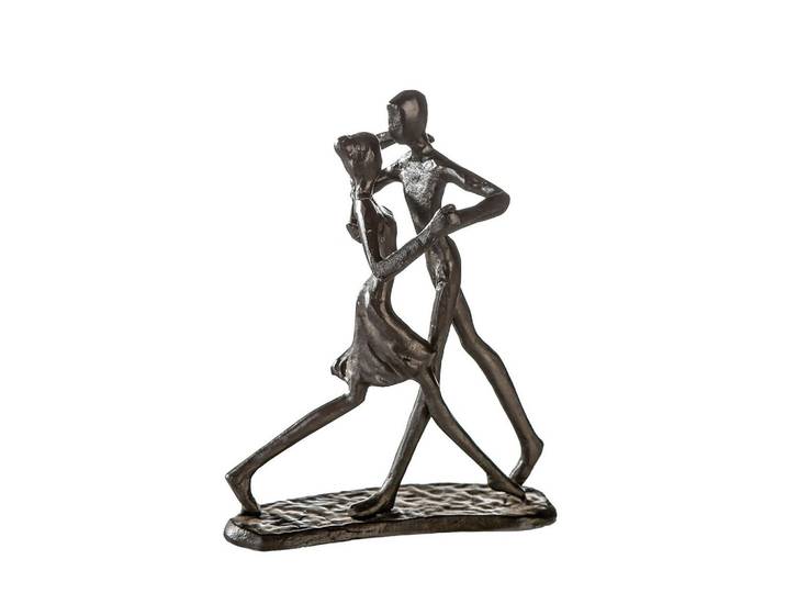 Skulptur Dancing Braun