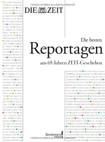 Stefan Willeke - Durch die ZEIT: Die besten Reportagen aus 65 Jahren - Preis vom 18.10.2026 19:22:15 h