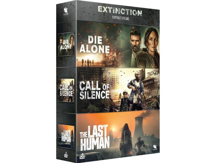 Extinction - Coffret 3 films : Die Alone + Call of Silence + The Last Human