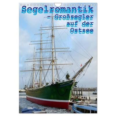 Segelromantik - Großsegler auf der Ostsee (Wandkalender 2027 DIN A4 hoch), CALVENDO Monatskalender