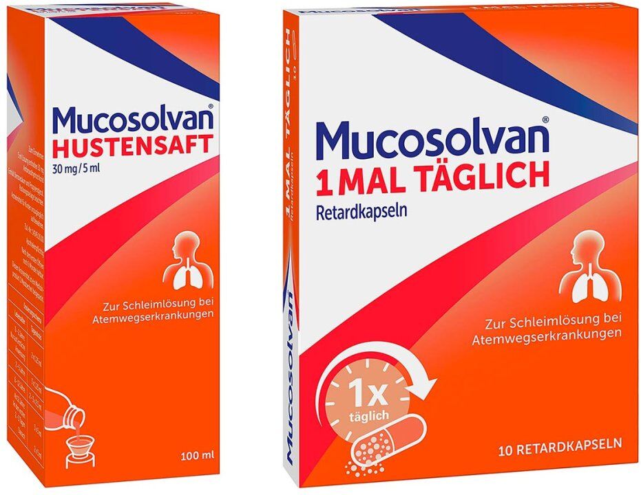 MUCOSOLVAN Hustensaft 100 ml und Retardkapseln 10 stk