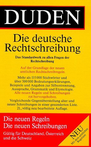 Günther Droisdowski - Duden: Rechtschreibung der deutschen Sprache - Preis vom 15.10.2026 23:06:25 h