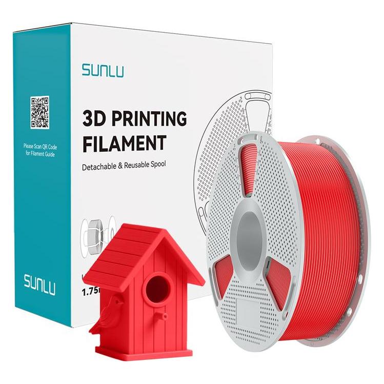Sunlu ASA-Filament (Rot) (ASA, 1000 g, 1.75 mm) (ASA R)
