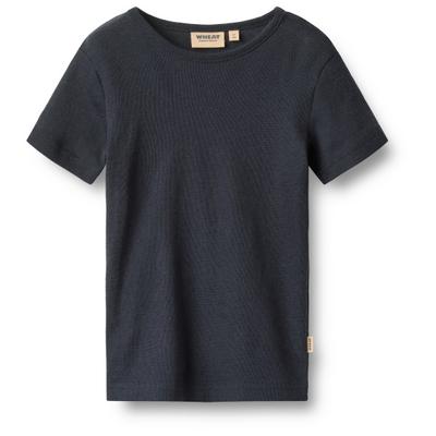 WHEAT - Kid's Wool T-Shirt S/S Seo - Merinounterwäsche Gr 140 blau