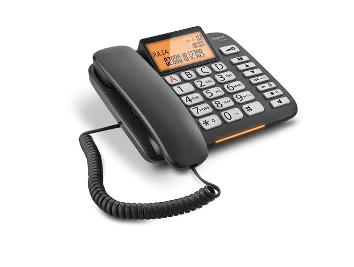 Gigaset DL580 Huistelefoon Zwart