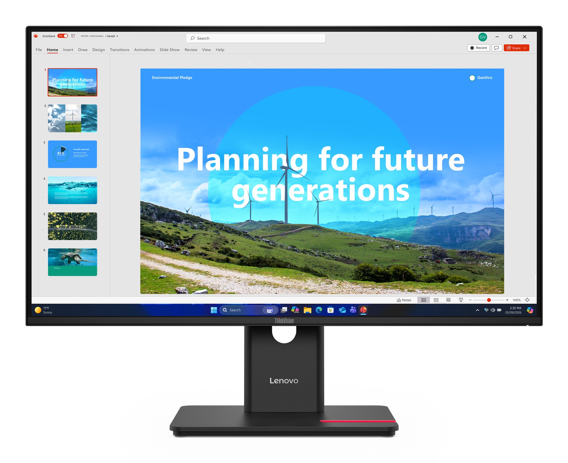 Lenovo ThinkVision T27D-40 27"/68,58cm FHD 120Hz 16:9 Monitor
