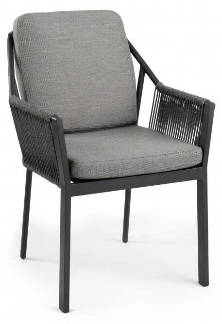 Tierra Outdoor Liv Diningstoel Charcoal Tierra Outdoor