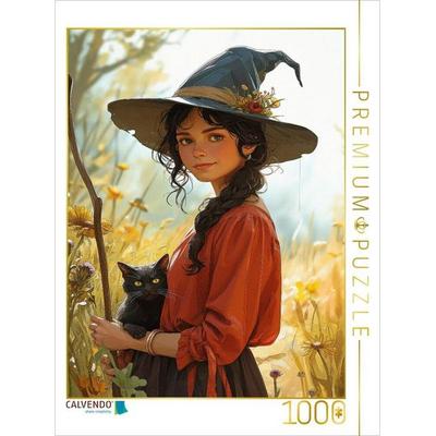 CALVENDO Puzzle Sommerzauber der Hexenfreundschaft | 1000 Teile Lege-Größe 64x48cm Foto-Puzzle für glückliche Stunden