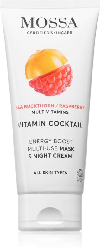 Mossa Vitamin Cocktail revitalising cream and mask for the face 60 ml