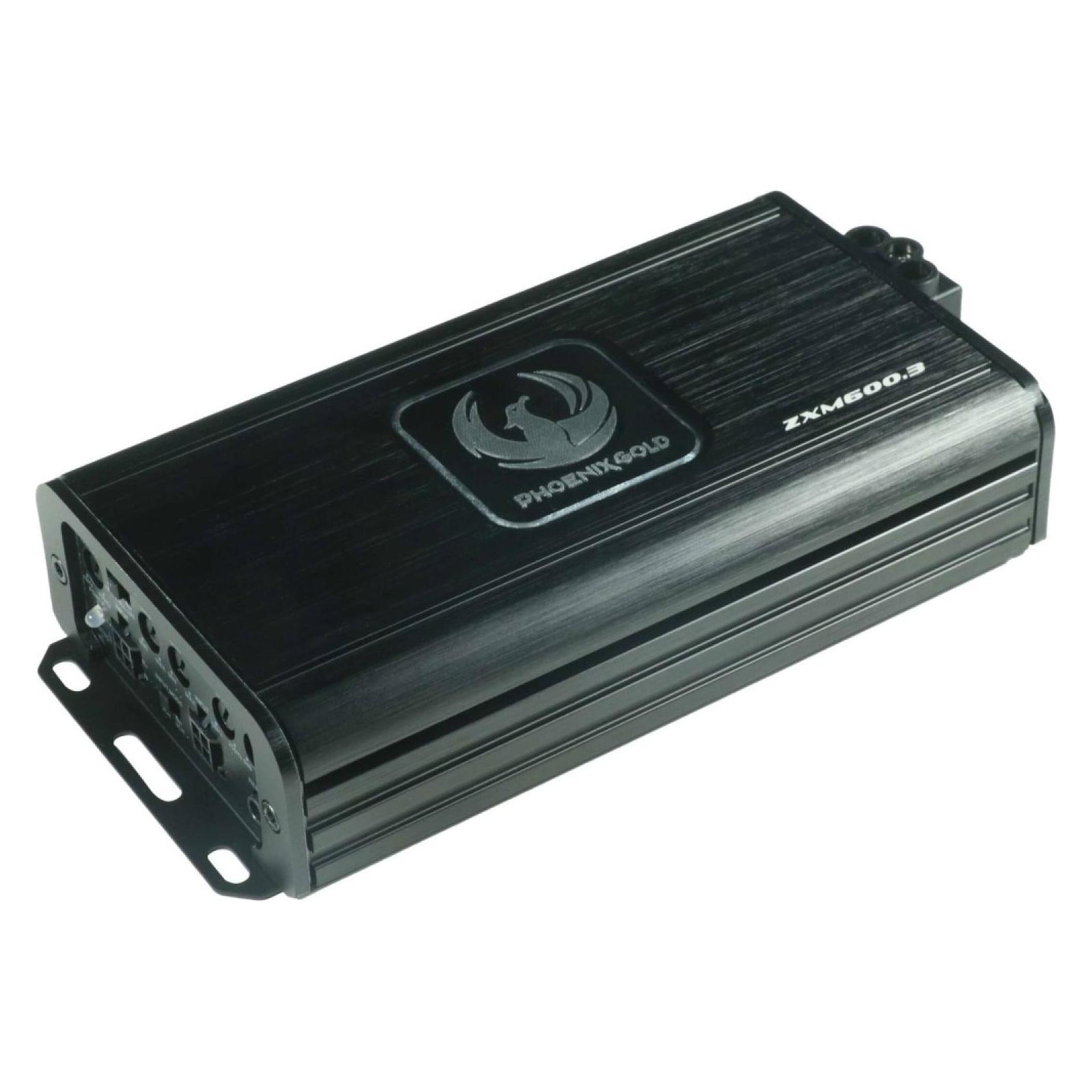 Phoenix gold ZXM600.3 3-Kanal 600 W RMS Miniverstärker (3-Kanal-Verstärker) (ZXM6003)