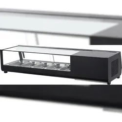 KBS Gastrotechnik Belegstation Sushi 1410 für 5x GN 1/3