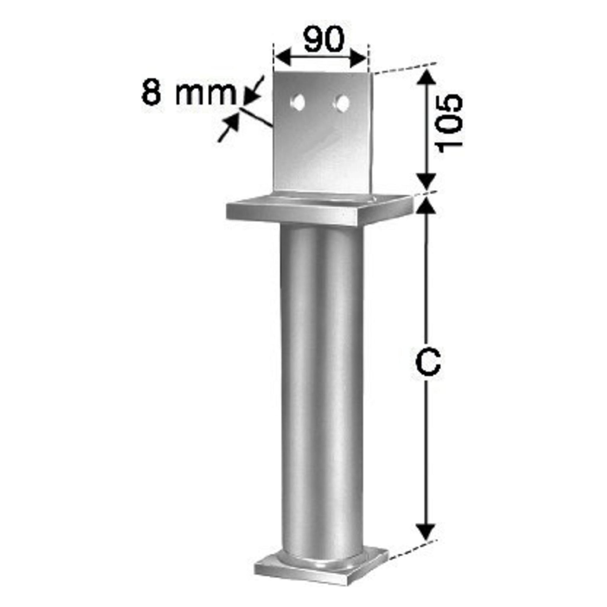 Simpson Sst SST Stützenfuss PISMAxIG-B (Stützenfuss, 1 Stk.) (PISMAXIG-B)