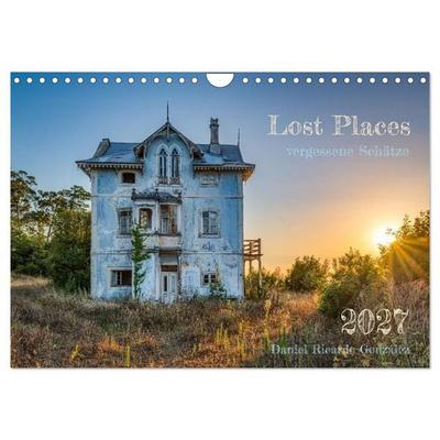 Lost Places - vergessene Schätze (Wandkalender 2027 DIN A4 quer), CALVENDO Monatskalender