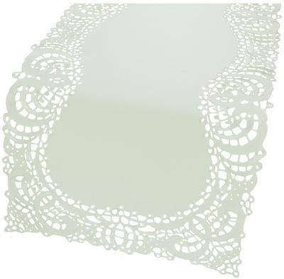 Manor Luxe Dainty Lace-15X54-Table Runner-Ivory
