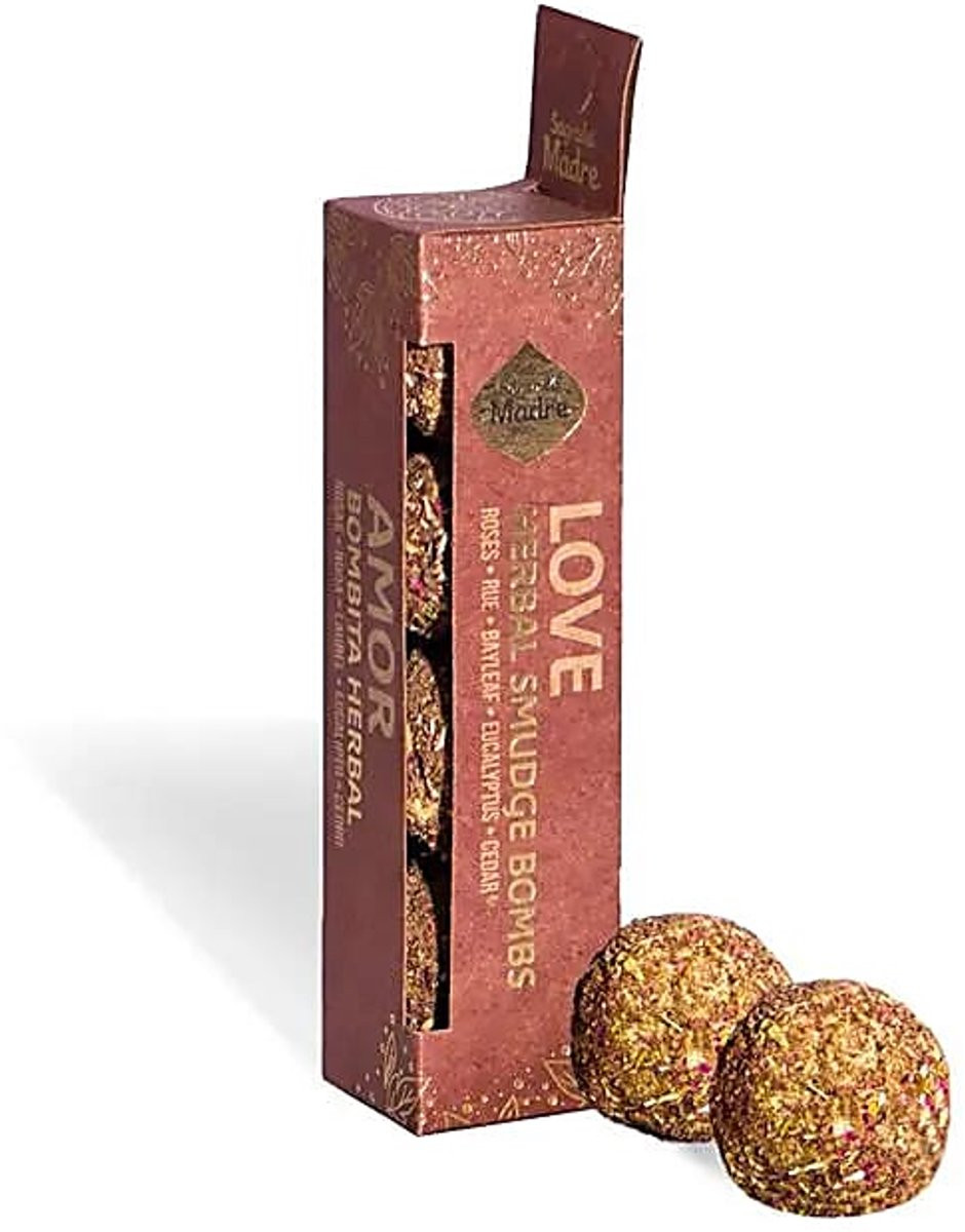Sagrada Madre Smudge Bombs Liefde Roos - 4 stuks