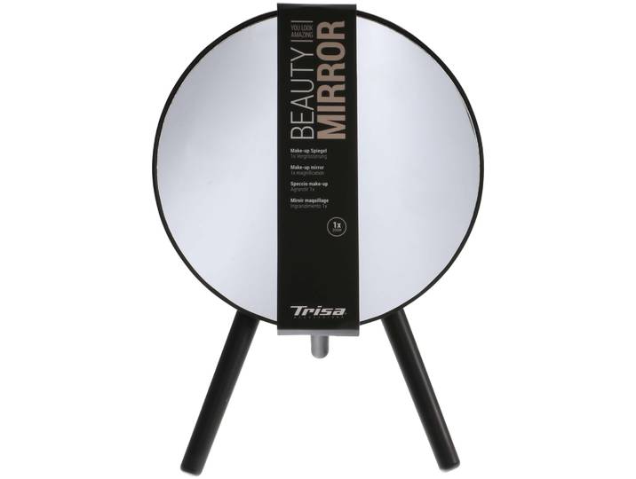 Trisa Make-up Spiegel, schwarz