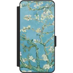 Nivocase Klapphülle für Samsung Galaxy S26 Handyhülle aus Kunst Leder NIVOflip schwarz Kunst Malerei (Samsung Galaxy S26), Smartphone Hülle, Schwarz