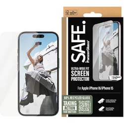 SAFE. by PanzerGlass Displayschutz iPhone 16 UWF