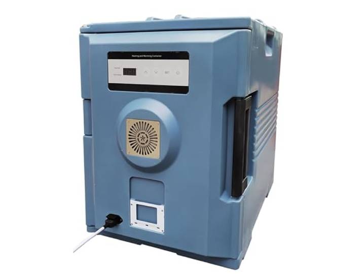 Conteneur Chauffant Ventilé 90 L – Température Réglable de 5 à 75 °C
