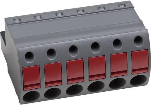PTR Hartmann Buchsengehäuse-Kabel AK(Z)4951 Polzahl Gesamt 3 Rastermaß: 5.08mm 54951030421D