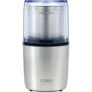 Caso Kaffeemühle Coffee Flavour 1830, elektrisch, silber, Edelstahl-Schlagmesser, Füllmenge 90g