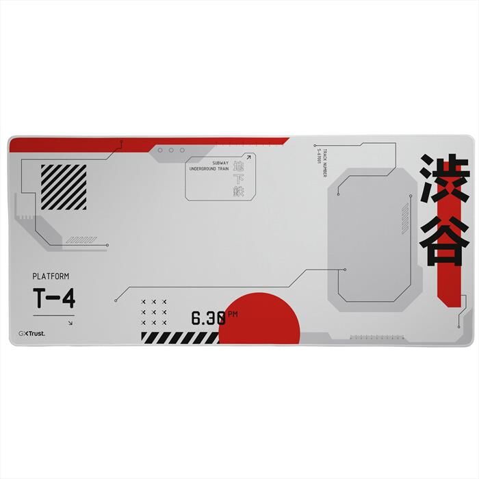 Trust Tappetino Per Mouse Gaming Xxl Gxt759-japan White