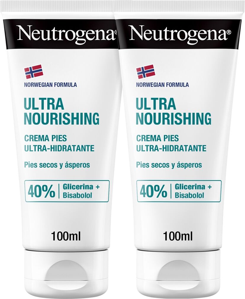 Neutrogena Crema Ultra-Hidratante para Pies Secos y Estropeados Fórmula Noruega .