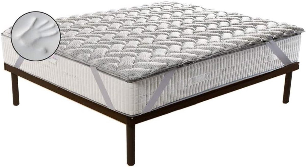 Matrastopper Traagschuim Wit 170x200 cm