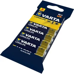 VARTA LONGLIFE Batterie AA LR6 Mignon 8er