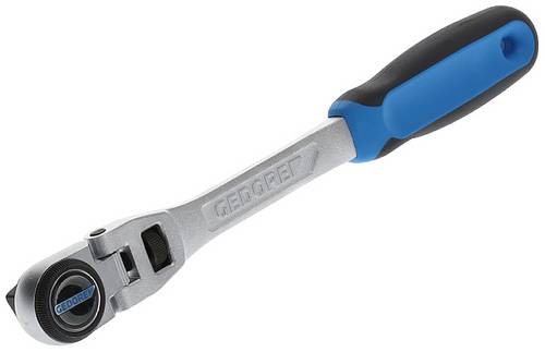 Gelenk-Umschaltknarre 1/2 6144320 Antrieb 1/2'' Länge 282 mm Ausführung 72 Zähne Gewicht 535 g
