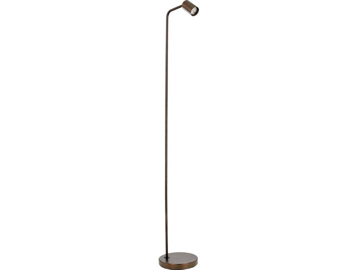 Lampe sur pied Rigomagno de EGLO\, lampe de salon avec projecteur orientable\, lampe sur pied en métal finition bronze brossé\, lampe de lecture avec culot GU10\, 151 cm