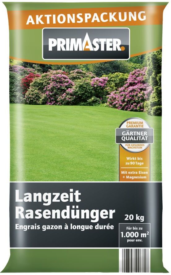 Primaster Rasendünger mit Langzeitwirkung 20 kg