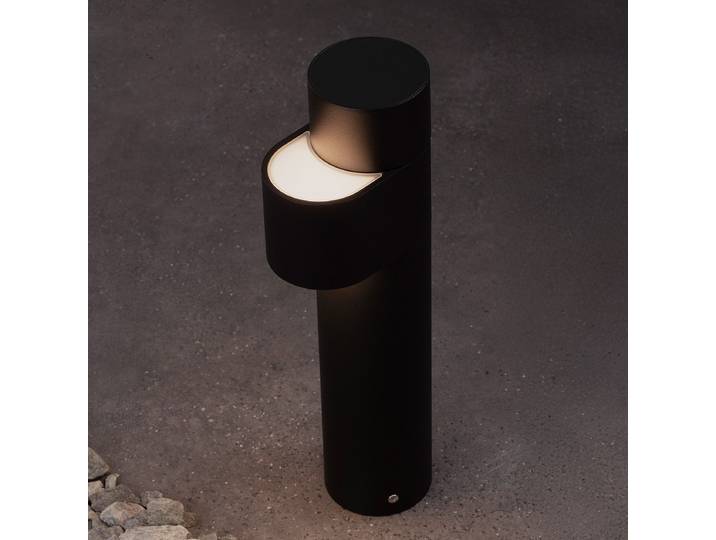 Wegeleuchte Aduro 35cm Schwarz/Schwarz