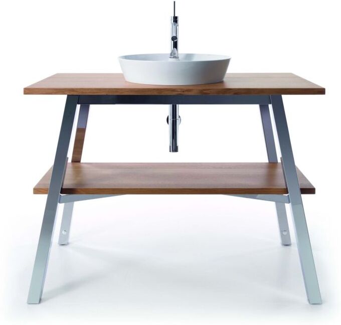 Duravit Cape Cod Aufsatzwaschtisch 2328482600 weiß/weiß seidenmatt, Ø 48cm, ohne Überlauf