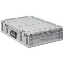 PROREGAL Eurobox NextGen Portable | HxBxT 13,5x40x60cm | 23 Liter | Eurobehälter, Transportbox, Transportbehälter, Stapelbehälter