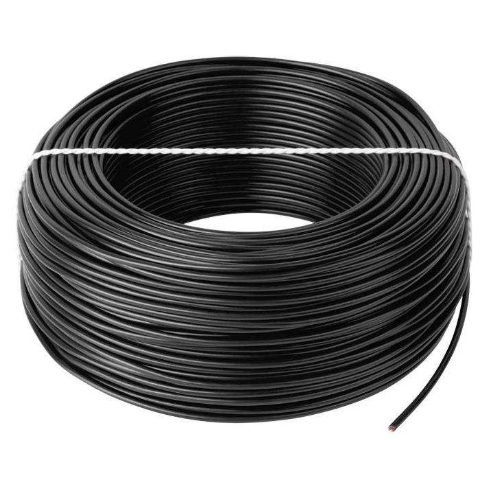 Elektro-Plast LgY 1x2,5 H07V-K schwarzer Draht (0.20 m) (KAB0881)