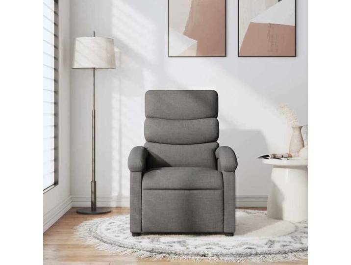 Fauteuil inclinable manuelle - UU - Gris foncé Tissu S938