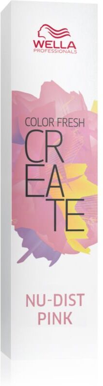 Wella Professionals Color Fresh Create semipermanente Haarfarbe Farbton Nu-Dist Pink 60 ml