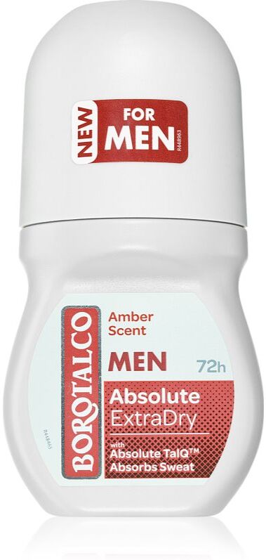 Borotalco MEN Dry Deo-Roller 72h Duft Amber 50 ml