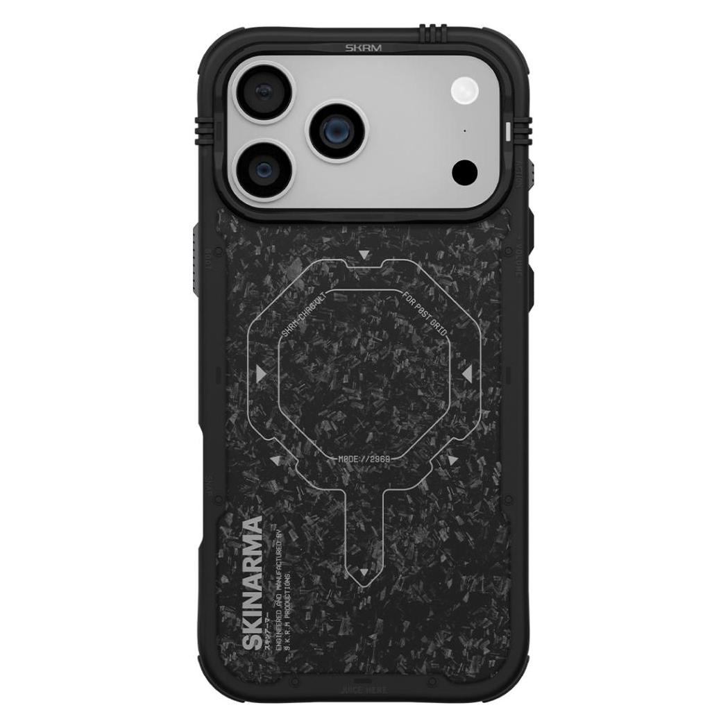 Etuui Case Skinarma Vektor MagSafe for iPhone 17 Pro Max onyx (Apple iPhone 17 Pro Max) (SK-IP17PM-VTOR-ONYX)