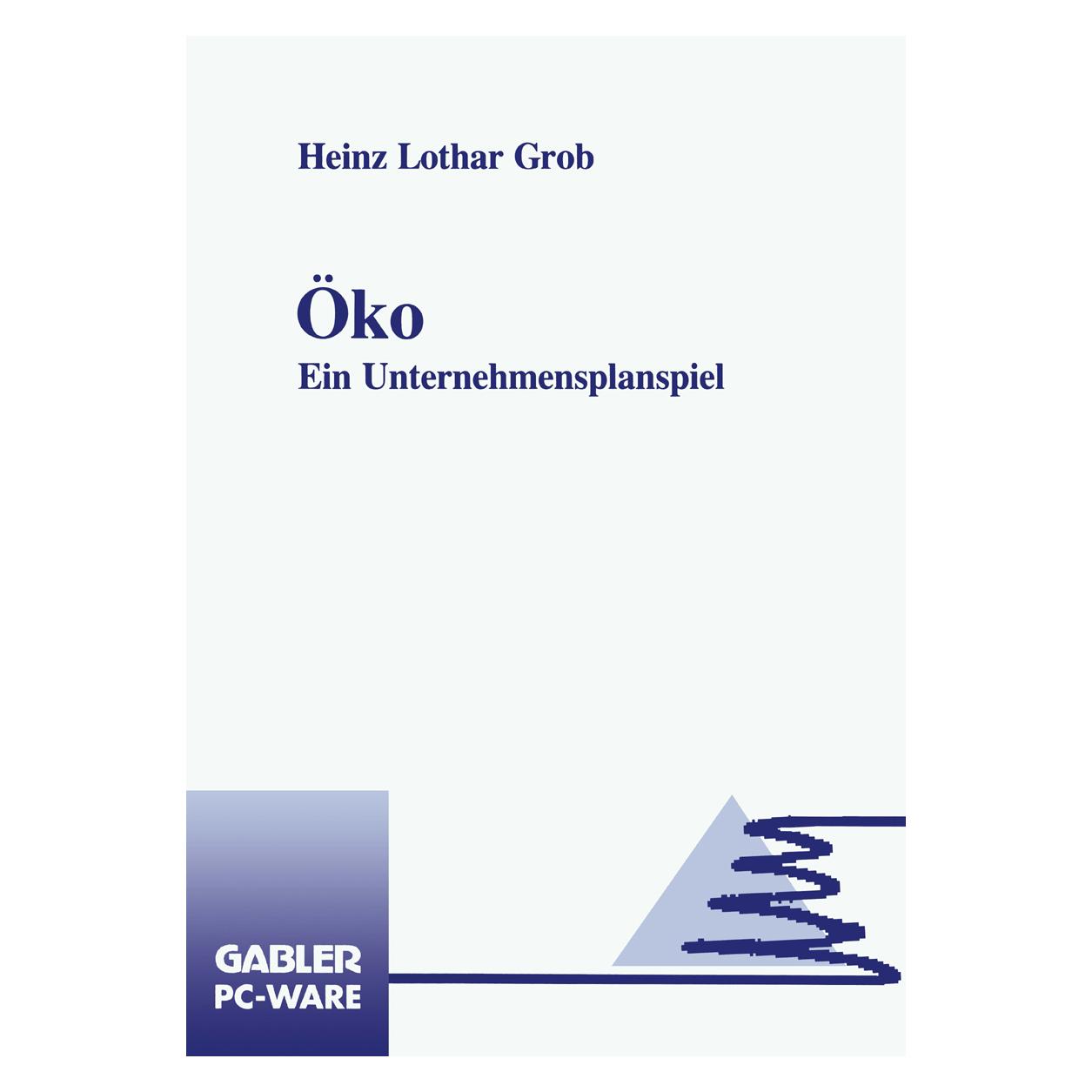Gabler Öko (Deutsch, Softcover, Heinz Lothar Grob) (55538602)