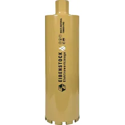 Diamant-Trocken-Bohrkrone Eibenstock 11⁄4", Ø 122 mm, 350 mm Nutzlänge, 10 Segmente