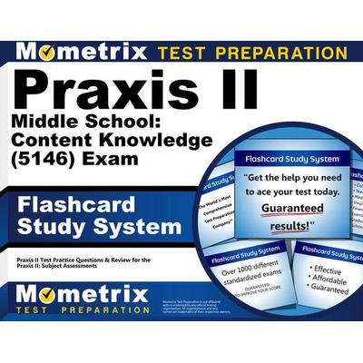 PRAXIS II Middle School: Content Knowledge (5146) Exam Flashcard Study System, Nonbook von , Mometrix Media Llc, 978-1-61072-687-0