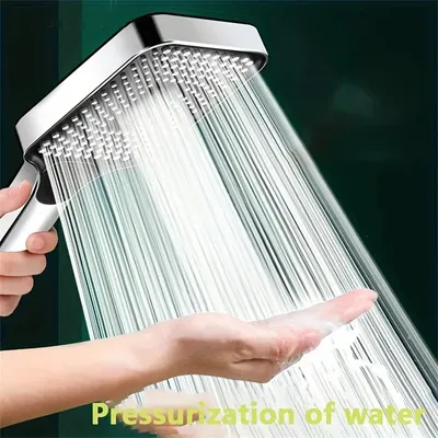 Flow Showerhead, High Pressure Mode Rainfall Shower, Bathroom Accessories Flow Showerhead, High Pressure Mode Rainfall Shower, Bathroom Accessories