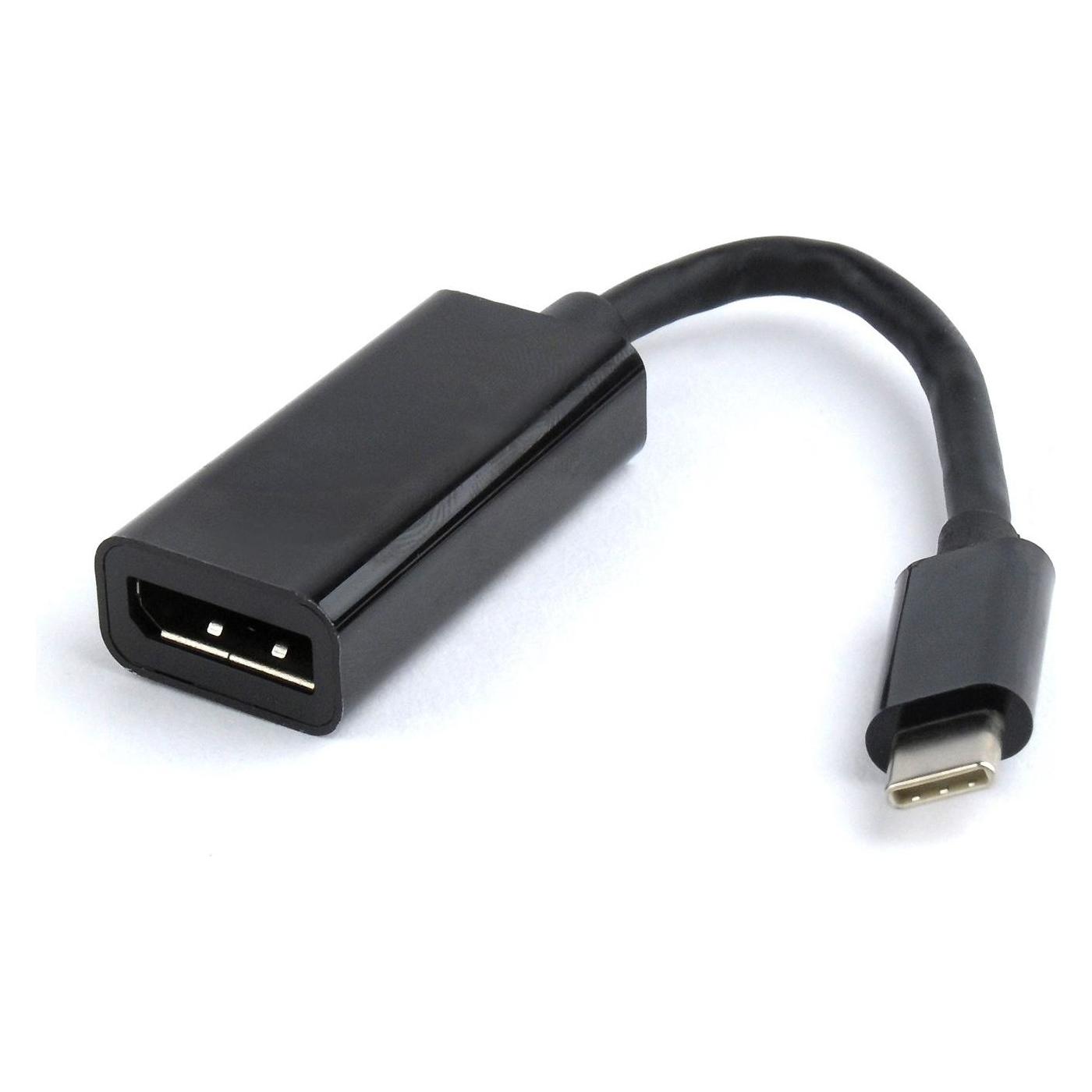 Gembird A-CM-DPF-01 USB Type-C 3.1 DisplayPort Schwarz Kabelschnittstellen-/adapter (DisplayPort) (A-CM-DPF-01)