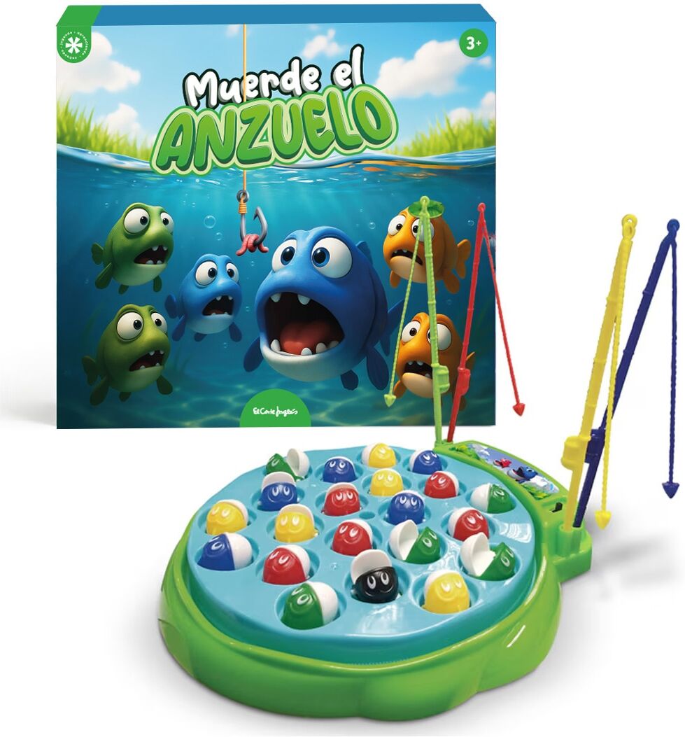 El Corte Inglés Juego de habilidad Estanque giratorio Muerde el anzuelo .