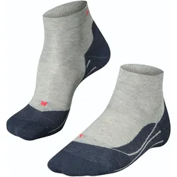 Falke, Herren, Sportsocken, RU4 Short (46 - 48), Grau